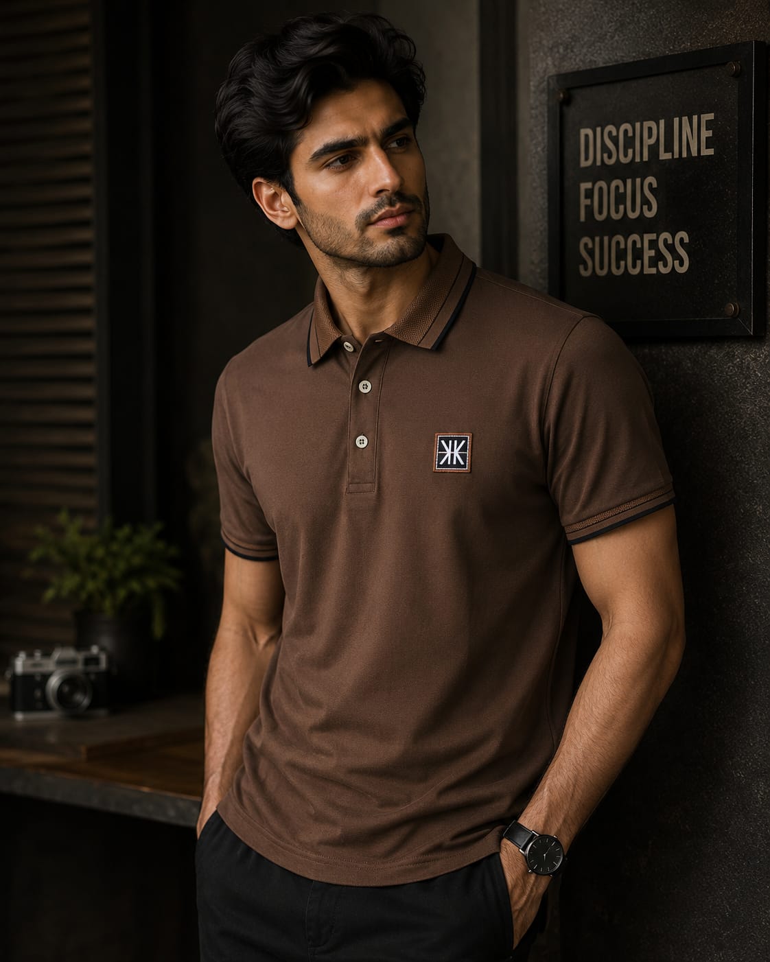 Premium Summer China Fabric Polo Shirt For Men