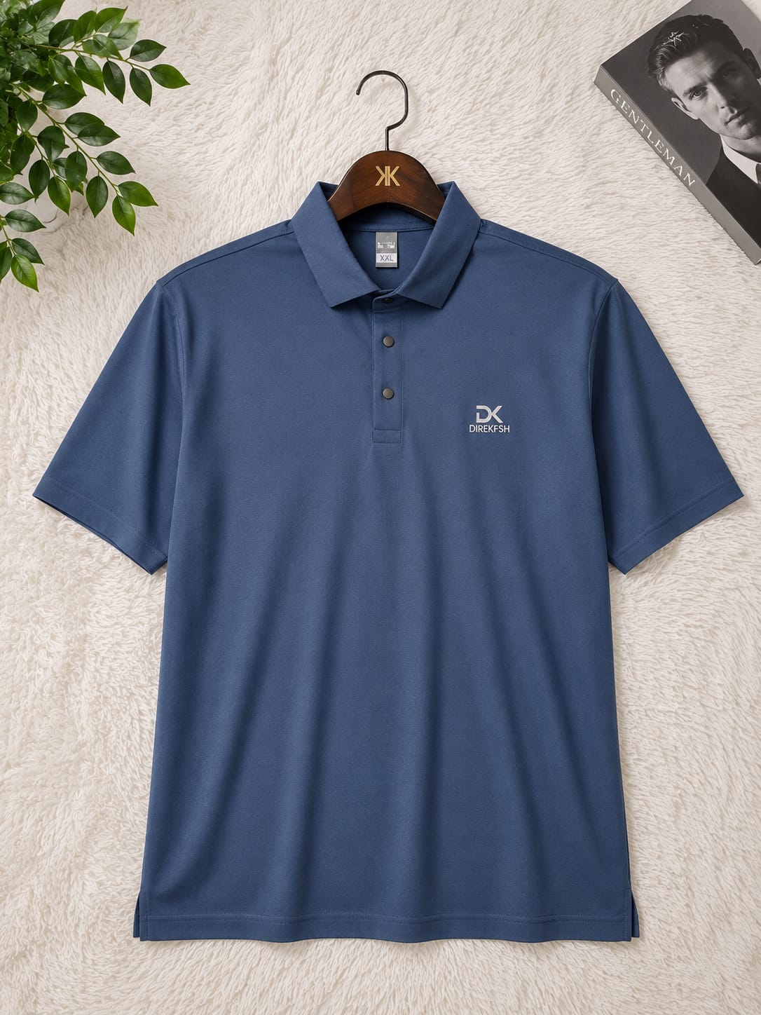 Super Premium China Fabric Sewing Less Polo Shirt For Men
