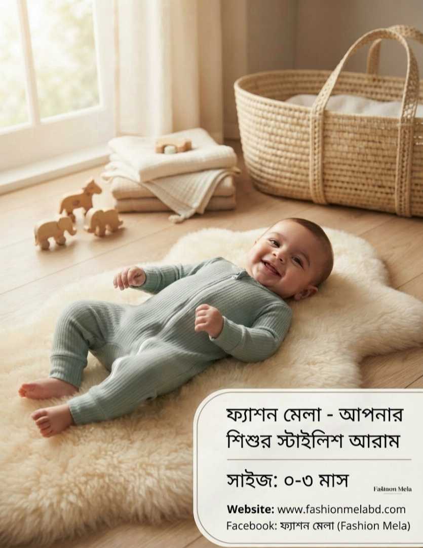 Baby Romper 2 pcs (বেবি রম্পার ২ পিস কম্বো)