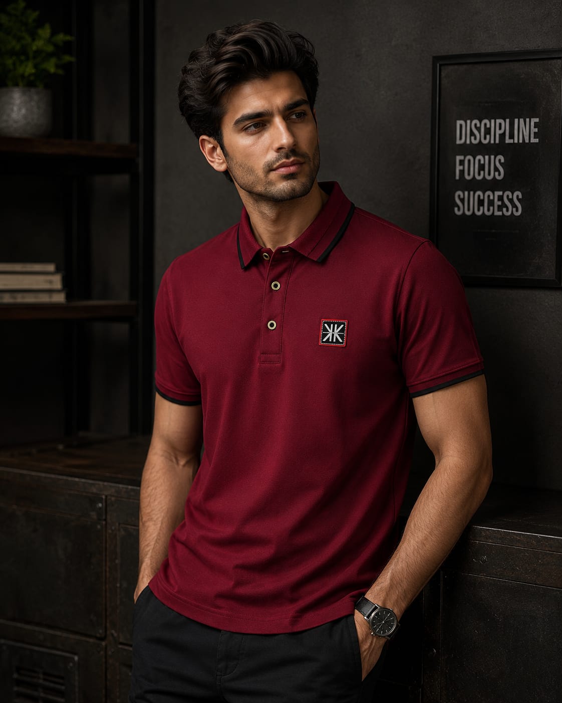 Premium Summer China Fabric Polo Shirt For Men