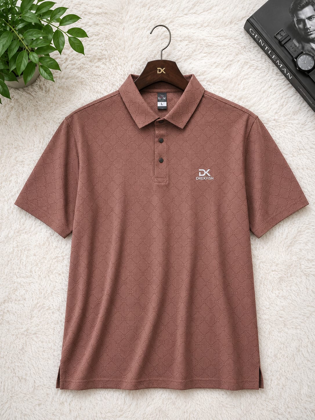 Super Premium China Fabric Sewing Less Polo Shirt For Men