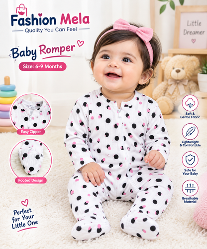 Baby Romper 4 pcs (বেবি রম্পার ৪ পিস কম্বো)